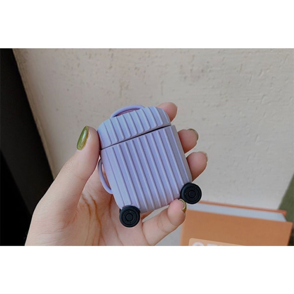 Rolling Luggage Airpod Case
